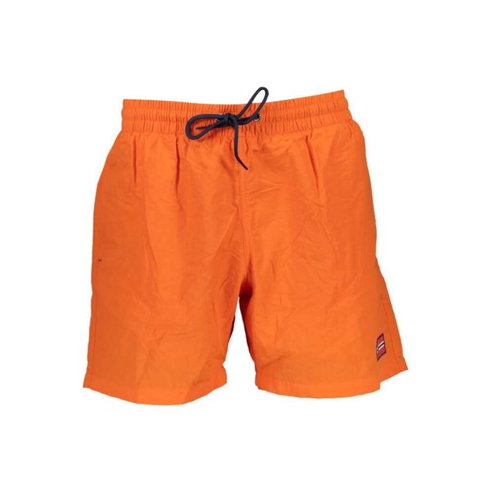 Norway 1963 Orange Polymide Men's Men's Swimwear